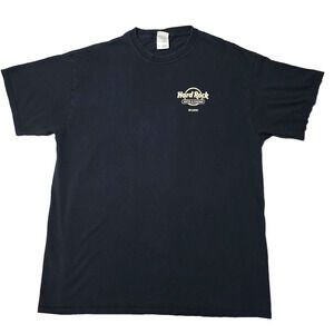 Hard Rock Hotel & Casino Biloxi T-Shirt XL Black Fruit of the Loom Heavy Cotton
